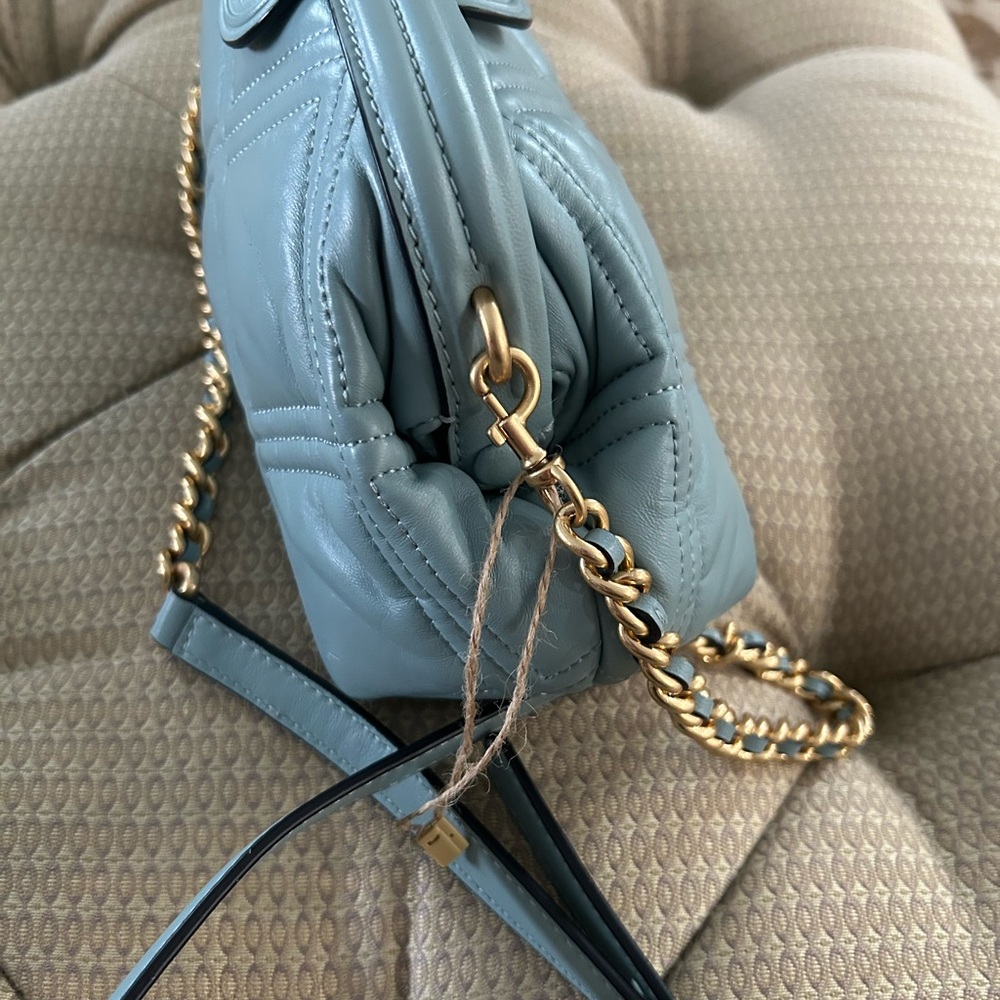 Tory Burch, Fleming Soft, Small Frame Crossbody Bag. - Picture 5 of 15